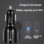 25W Car Wireless Charging Stand Factory - Magnetic RGB Light OEM