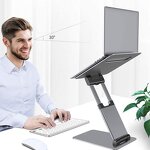 Laptop Cooling Stand Supplier - Aluminum Adjustable Integrated Fan OEM