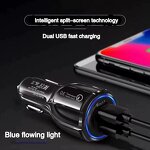 25W Car Wireless Charging Stand Factory - Magnetic RGB Light OEM
