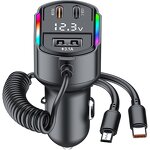 Carbon Fiber Car Phone Mount Supplier - 15W Wireless Charging OEM