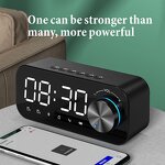 6 In1 Wireless Charger Speaker Supplier - Alarm Clock Magnetic BT OEM