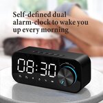 6 In1 Wireless Charger Speaker Supplier - Alarm Clock Magnetic BT OEM