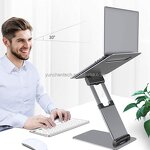 Adjustable Laptop Stand Factory - Foldable Aluminum Desk Holder OEM
