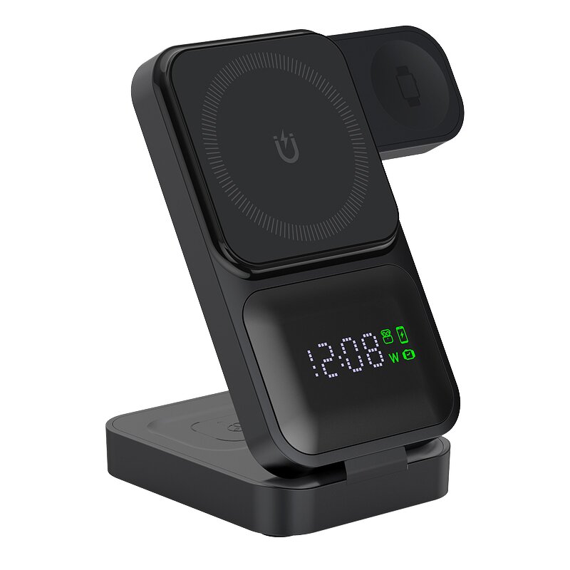 Foldable 15W Wireless Charger Manufacturer - OEM Multi-Device Office