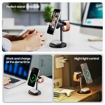 Aluminum 4 in 1 Wireless Charger Supplier - OEM Cooling Fan Station