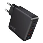 160W Gan Wall Charger Factory - 4 Port PD Fast Charger OEM