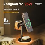 Aluminum 4 in 1 Wireless Charger Supplier - OEM Cooling Fan Station