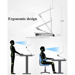 Adjustable Laptop Stand Factory - Foldable Aluminum Desk Holder OEM