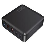 160W Gan Wall Charger Factory - 4 Port PD Fast Charger OEM