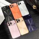 Electroplated iPhone Case Factory - Glossy Lens Protection OEM