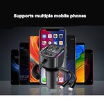 Carbon Fiber Car Phone Mount Supplier - 15W Wireless Charging OEM