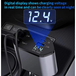 4 in 1 Car Charger Factory - PD 120W Fast Charge Retractable