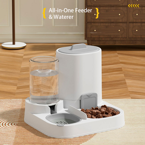 Pet Feeder Factory - OEM/ODM 2-in-1 Anti Slip Automatic Dispenser