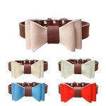 Dog Collar Manufacturer - OEM/ODM Custom Leather Light Body Bow Collar