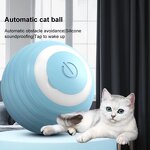 Interactive Cat Toy Manufacturer - OEM/ODM Automatic 360 Self-Rotating Ball