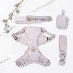 Dog Harness Set Manufacturer - OEM/ODM Luxury No Pull Leash Set