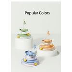 Interactive Cat Toy Factory - OEM/ODM Waterproof Puzzle Feeder PP Material