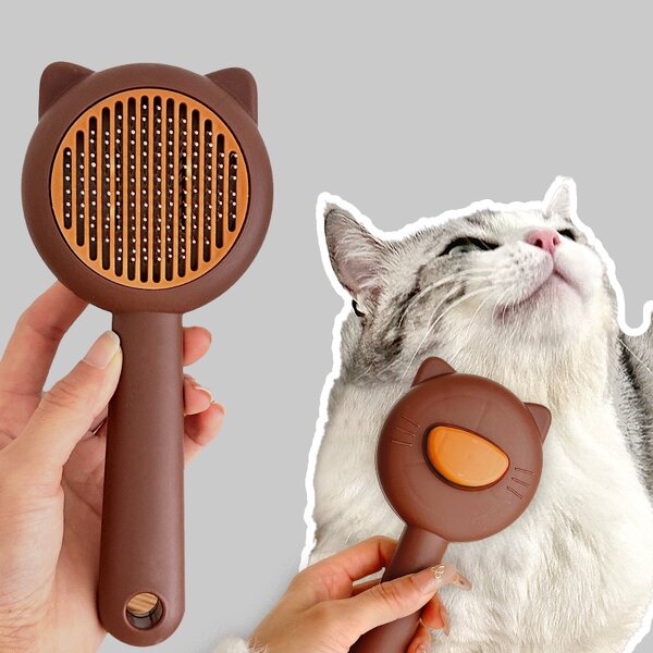 Cat Brush Manufacturer - OEM/ODM Self Cleaning Slicker Hair Remover