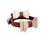 Dog Collar Manufacturer - OEM/ODM Custom Leather Light Body Bow Collar