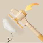 Pet Grooming Brush Factory - OEM/ODM Self-Cleaning Shedding Pet Comb