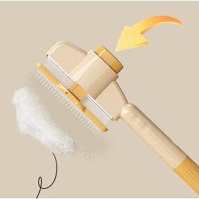 Pet Grooming Brush Factory - OEM/ODM Self-Cleaning Shedding Pet Comb