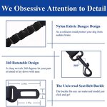 Pet Seat Belt Factory - OEM/ODM Adjustable Universal Elastic Nylon Belt