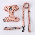 Dog Harness Set Factory - OEM/ODM Custom Design Adjustable Bandana Vest