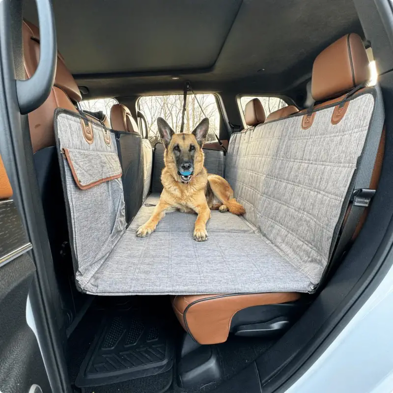 Dog Car Seat Cover Factory - OEM/ODM Oxford Mesh Ventilation Waterproof