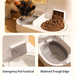 Pet Slow Feeder Factory - OEM/ODM Larger Capacity Stainless Steel Portable