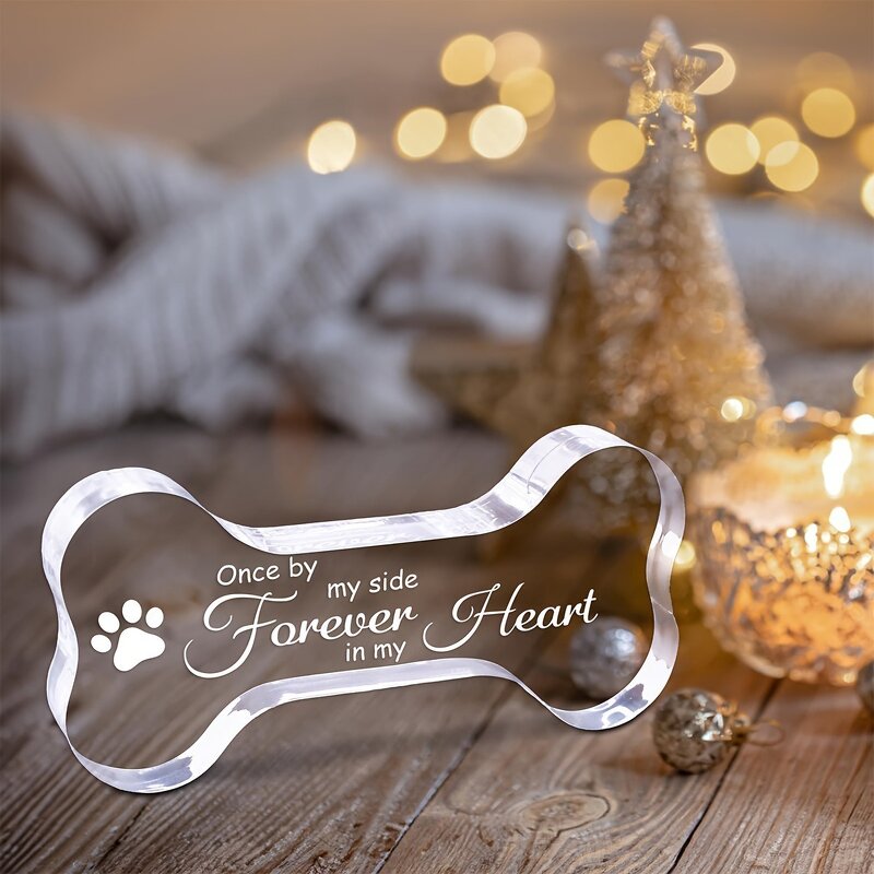 Pet Memorial Manufacturer - OEM/ODM Acrylic Engravable Bone Ornament