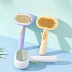Pet Hair Remover Brush Manufacturer - OEM/ODM 2 in 1 Self Cleaning Brush