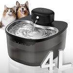 Pet Water Fountain Manufacturer - OEM/ODM 4L Stainless Steel