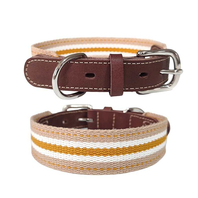 Pet Collar Manufacturer - OEM/ODM Customisable Genuine Leather Dog Collar