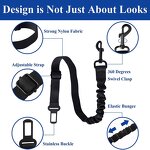 Pet Seat Belt Factory - OEM/ODM Adjustable Universal Elastic Nylon Belt