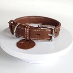 Dog Collar Factory - OEM/ODM Customised Soft Genuine Cowhide Collar