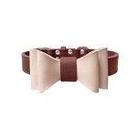 Dog Collar Manufacturer - OEM/ODM Custom Leather Light Body Bow Collar