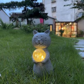 Pet Memorial Manufacturer - OEM/ODM Solar Garden Sculpture Automatic Light