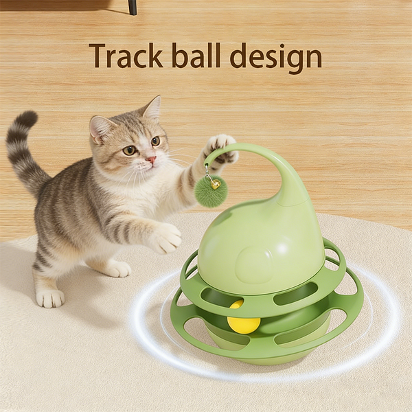 Interactive Cat Toy Manufacturer - OEM/ODM Cartoon Track Ball Design