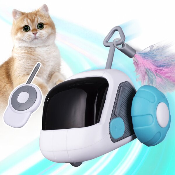 Interactive Cat Toy Factory - OEM/ODM Auto Avoidance Ball with Tail