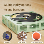 Interactive Cat Toy Manufacturer - OEM/ODM Maze Ball with Squeaker Puzzle