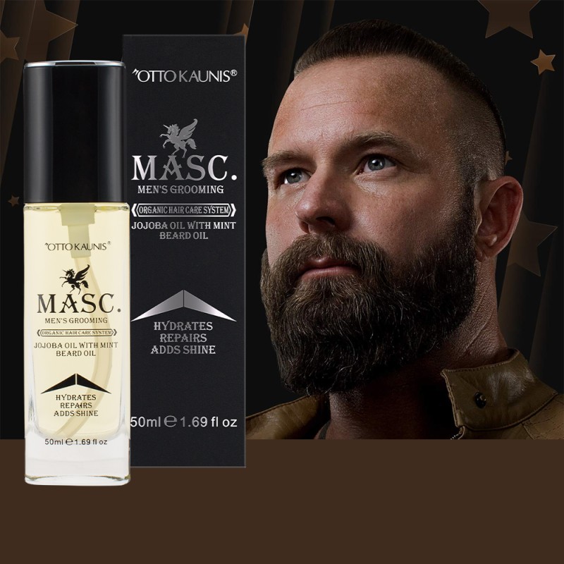 Beard Growth Oil Supplier - OEM Natural Mens Hair Growth Serum