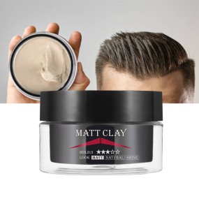 Hair Paste Clay Supplier - OEM Strong Hold Matte Without Residue