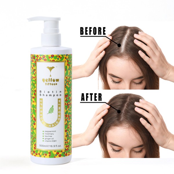 Thickening Shampoo Supplier - OEM Biotin Ginger Collagen Anti-loss