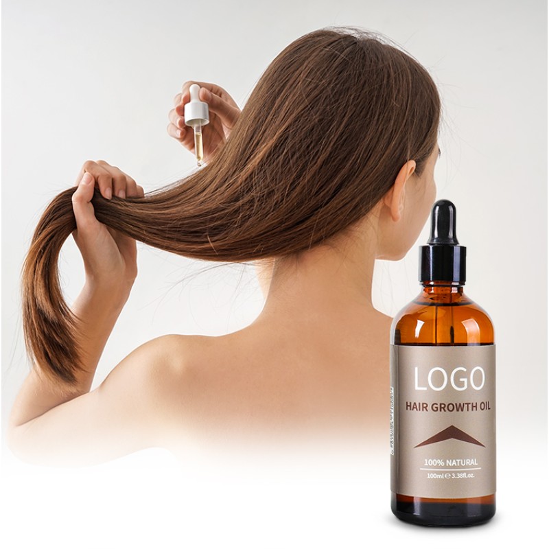 Hair Growth Oil Supplier - OEM Ginger Aloe Vera Vitamin E Custom Logo