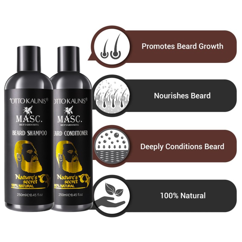 Beard Shampoo Factory - OEM Professional Salon Argan Oil for Men