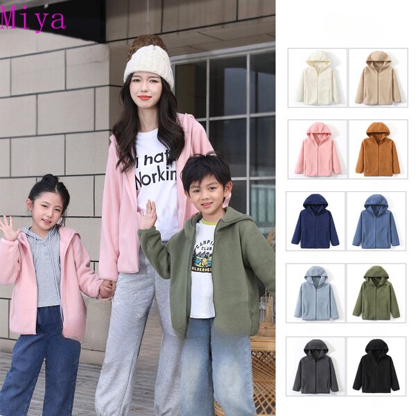 Fleece Jacket Manufacturer - OEM/ODM Autumn Winter Trendy Zipper Hoodie Top