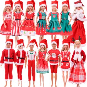 Elf Doll Clothing Manufacturer - OEM/ODM 12Inch Christmas Elf Doll Knee Dresses