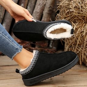 Snow Boots Factory - OEM/ODM Retro Ethnic Embroidery Ankle Boots