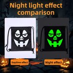 Drawstring Backpack Factory - OEM/ODM Halloween Luminous Night Light Gift Bag