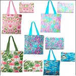 Canvas Tote Bags Manufacturer - OEM/ODM Wholesale Bohemia Flamingo Painting Print
